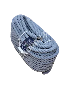 Lina bawełniana szara 20 mm - 50 metrów bieżących