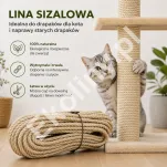 Lina sizalowa 6 mm - 50 metrów - 2