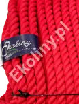 Lina bawełniana czerwona fi 30 mm - NA METRY - 2