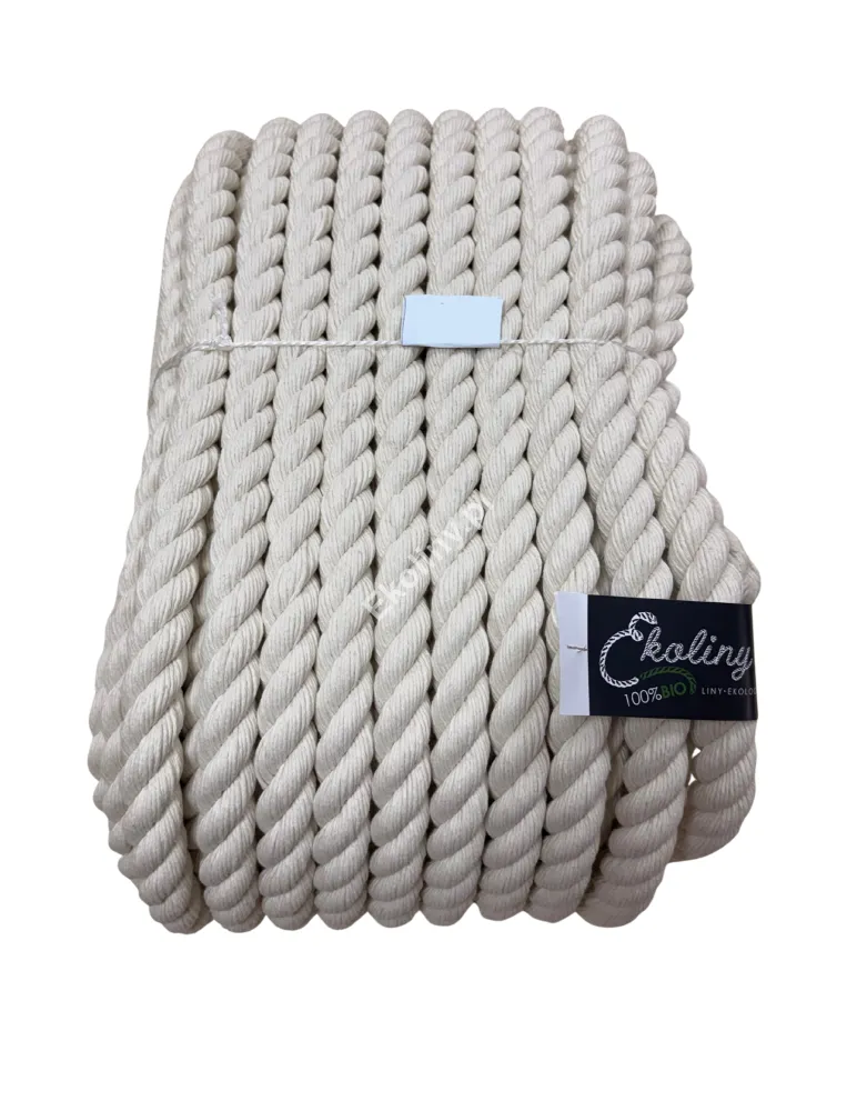 Cotton rope 36 mm - 15 meters