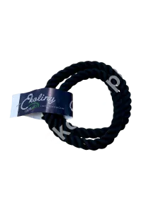 Lina bawełniana czarna fi 36 mm - NA METRY