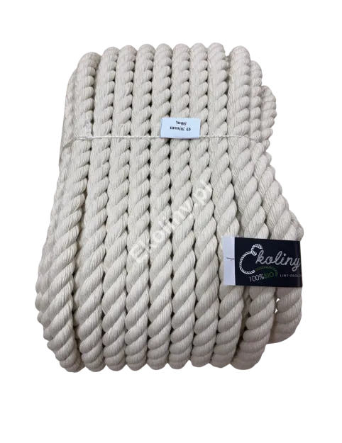 Lina bawełniana fi 30 mm - 50 metrów bieżących