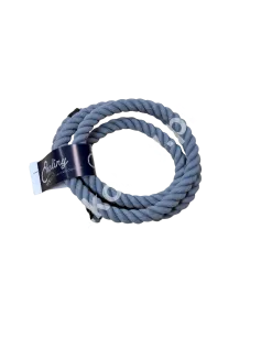 Lina bawełniana szara fi 20 mm - NA METRY